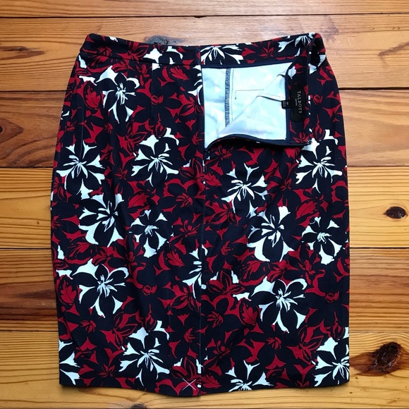 Talbots Red White Blue Pencil Skirt Bundle, EUC, 6P - Picture 11 of 16